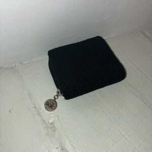 The Sak Black Textured Wallet